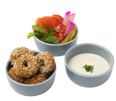 Falafel Platter — Habib Beirut Dubai