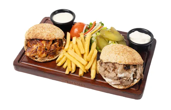 Mix Shawarma Platter — Habib Beirut Dubai