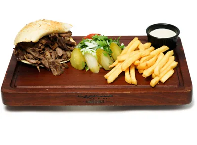 Beef Shawarma Platter — Habib Beirut Khorfakkan