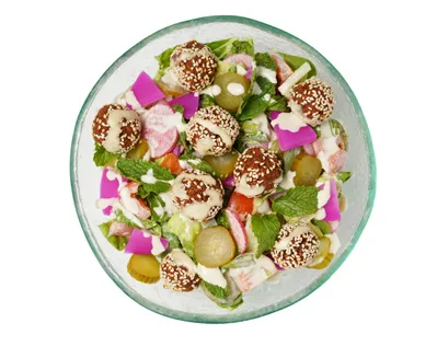 Falafel Salad — Habib Beirut Khorfakkan