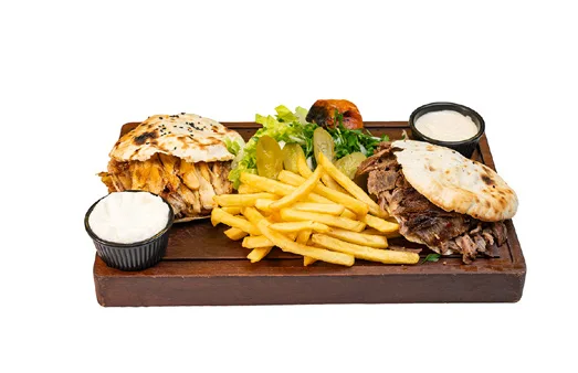 Mix Shawarma Platter — Habib Beirut Khorfakkan